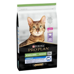 PRO PLAN CAT STERILISED SENIOR LONGEVIS 7+ sausā barība kaķiem Tītars 10kg